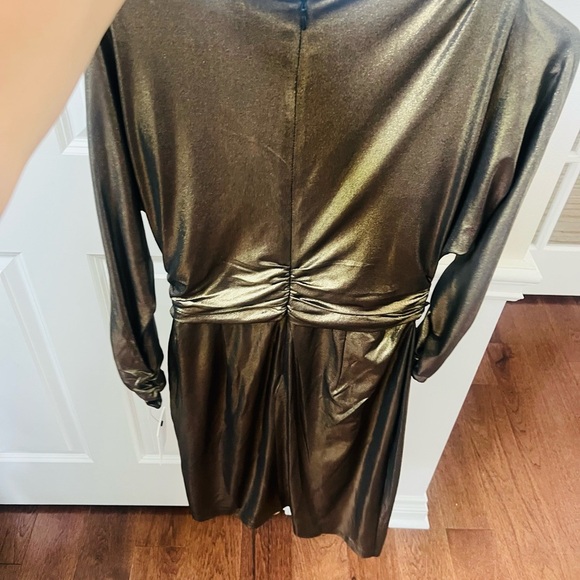 NWT Harper Rose Elegant Gold Dress size 4 - Picture 7 of 7
